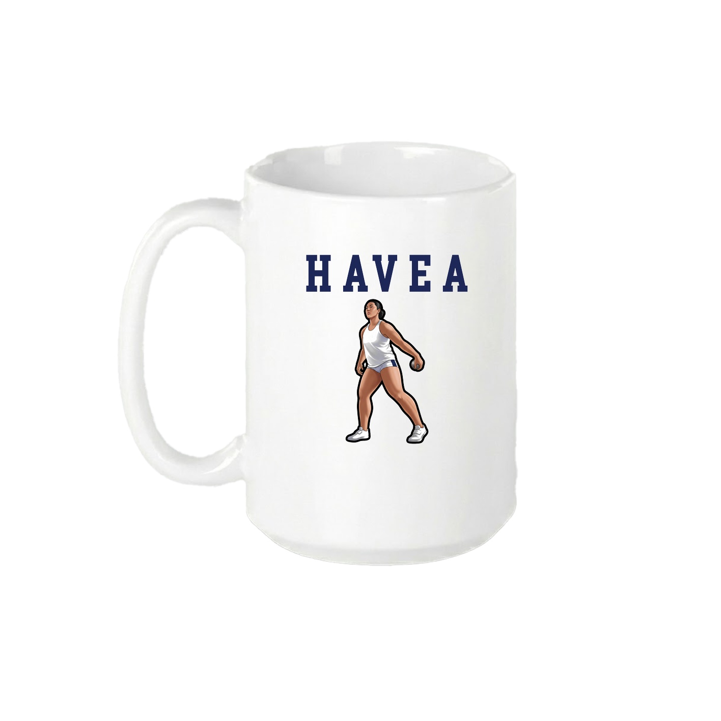 15oz Coffee Mug — Shirsey in White