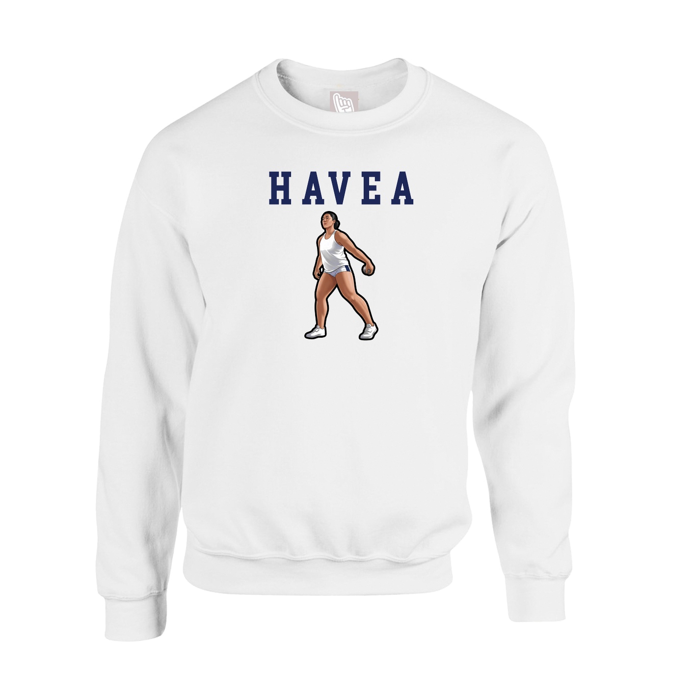 Fleece Crew — Shirsey in White