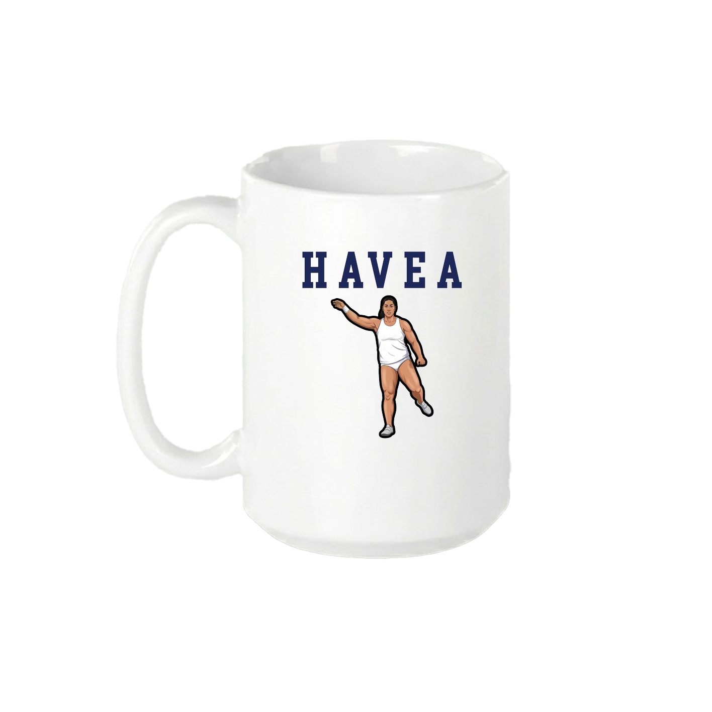 15oz Coffee Mug — Shirsey in White