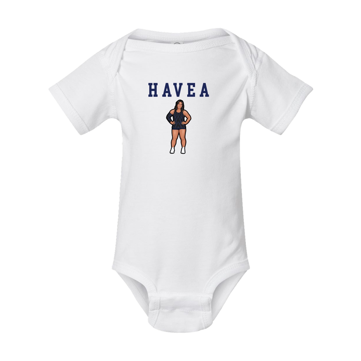 Baby Onesie — Shirsey in White