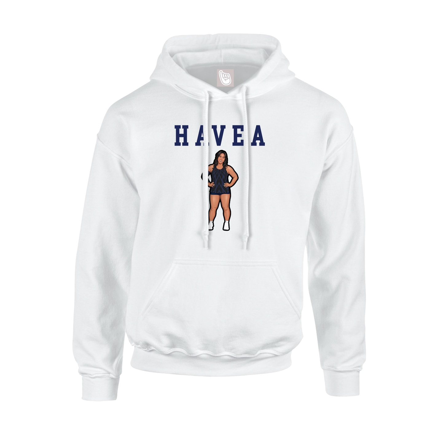 Youth Hoodie — Shirsey in White