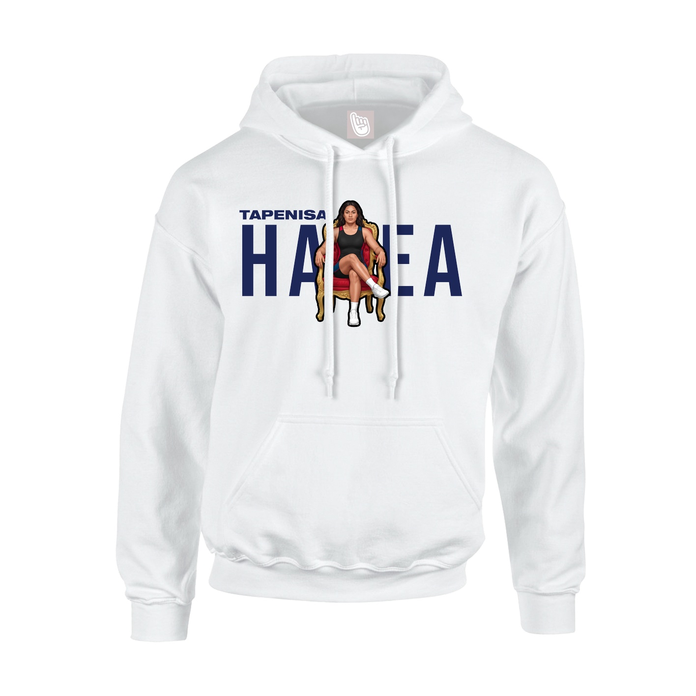 Hoodie — Player Name in White