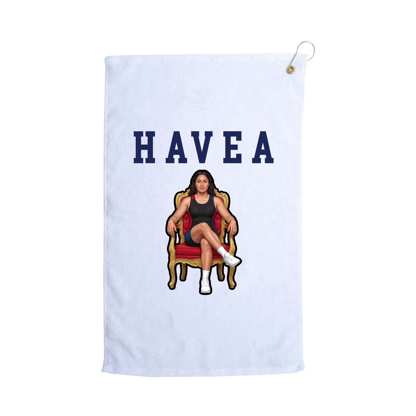 Golf Towel — Shirsey in White