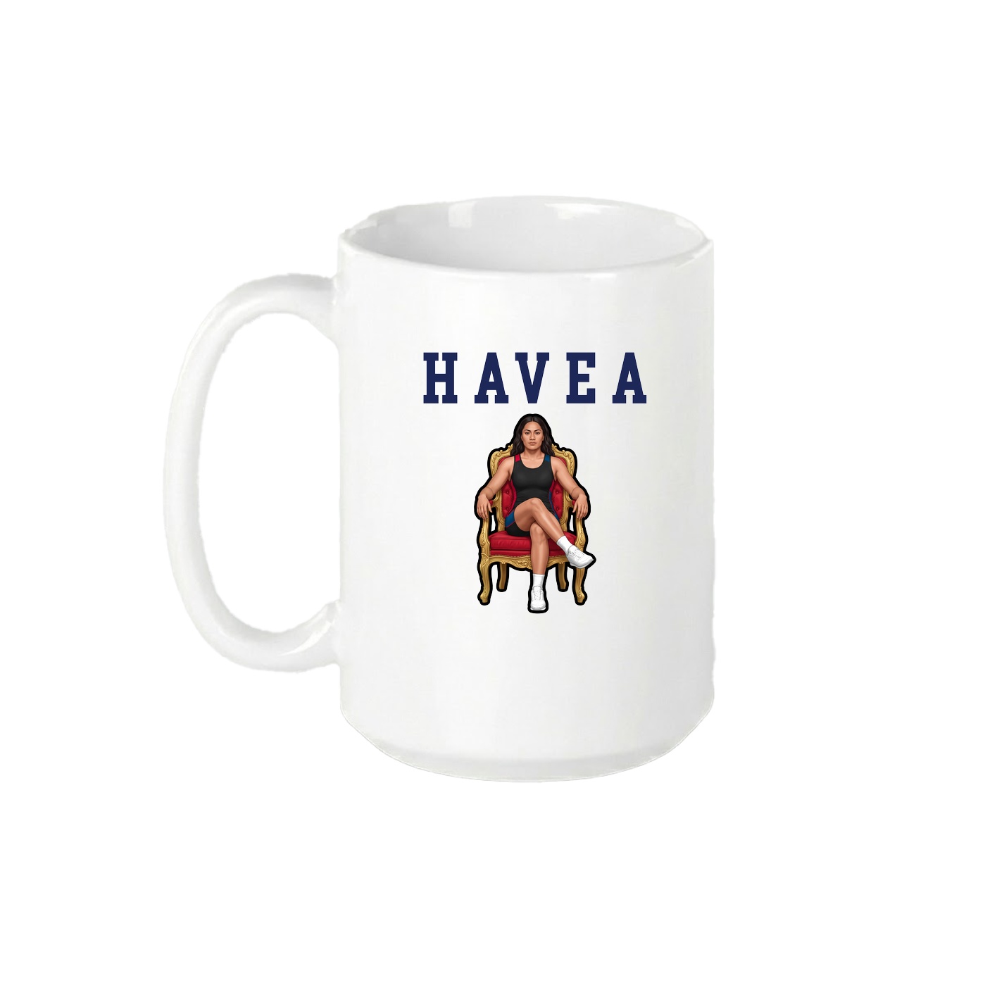 15oz Coffee Mug — Shirsey in White