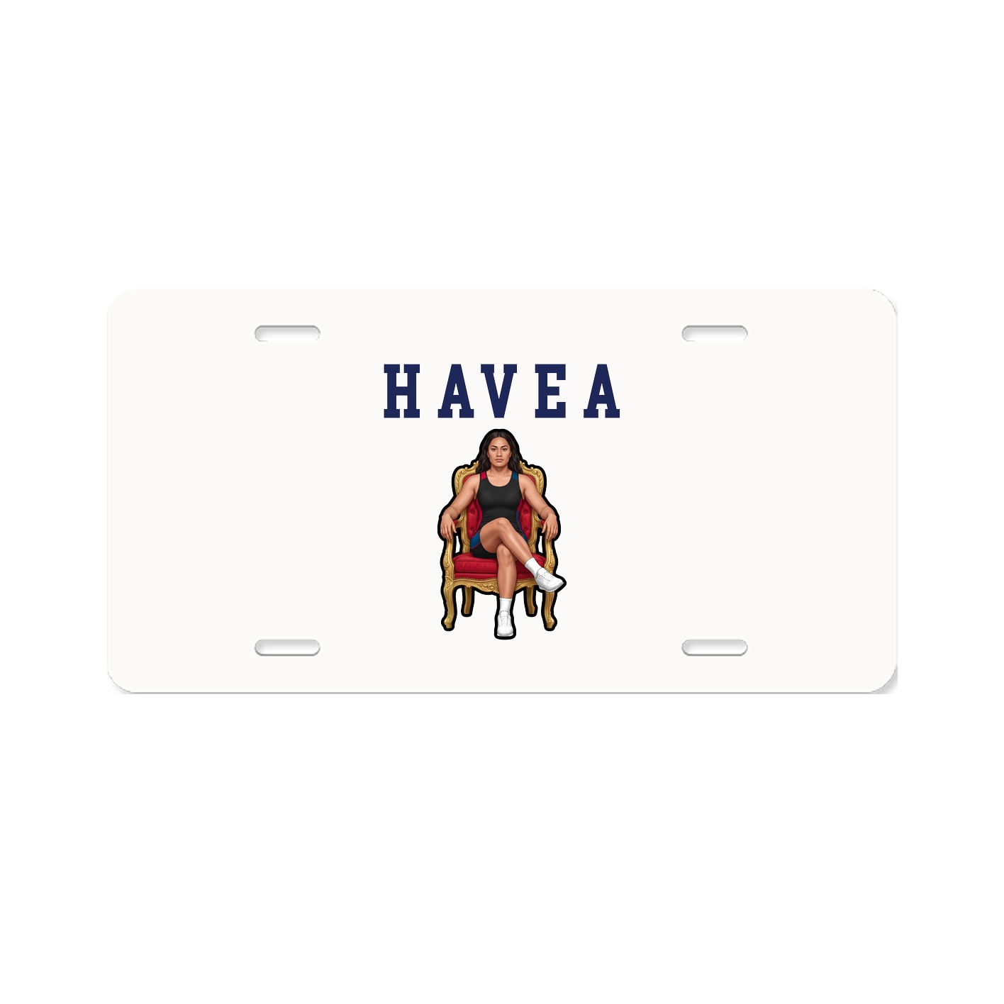 License Plate — Shirsey in Classic