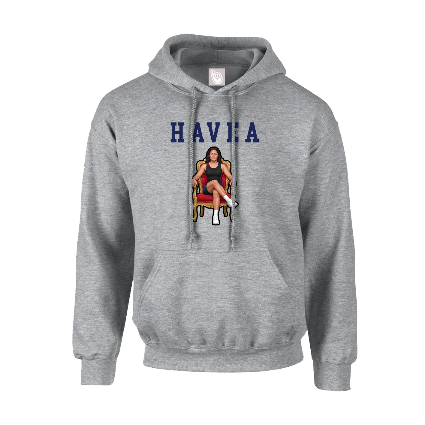Youth Hoodie — Shirsey in Grey