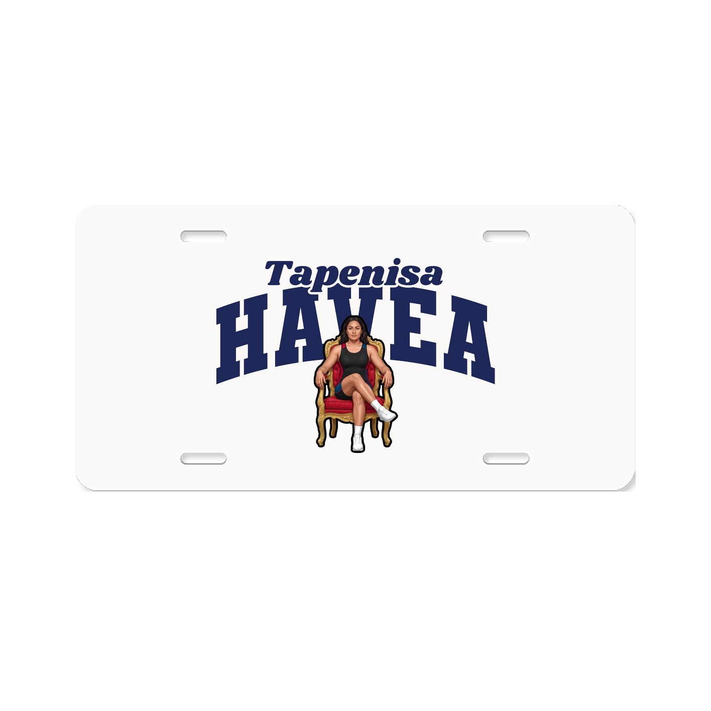 License Plate — Signature Arch in Classic