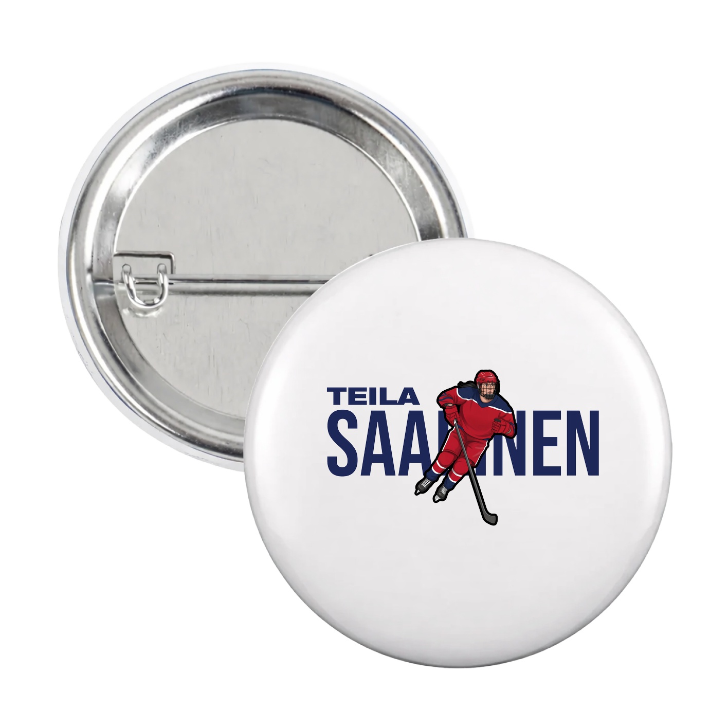 Game Day Button — Player Name in White