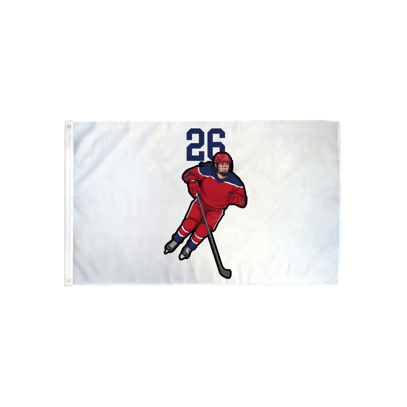 3x5 Flag — Number Top in Classic