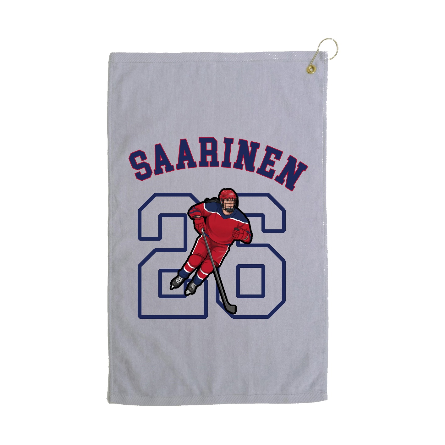 Golf Towel — Shirsey Arch in Grey