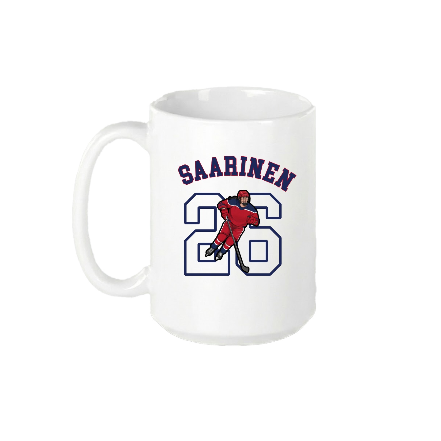 15oz Coffee Mug — Shirsey Arch in White