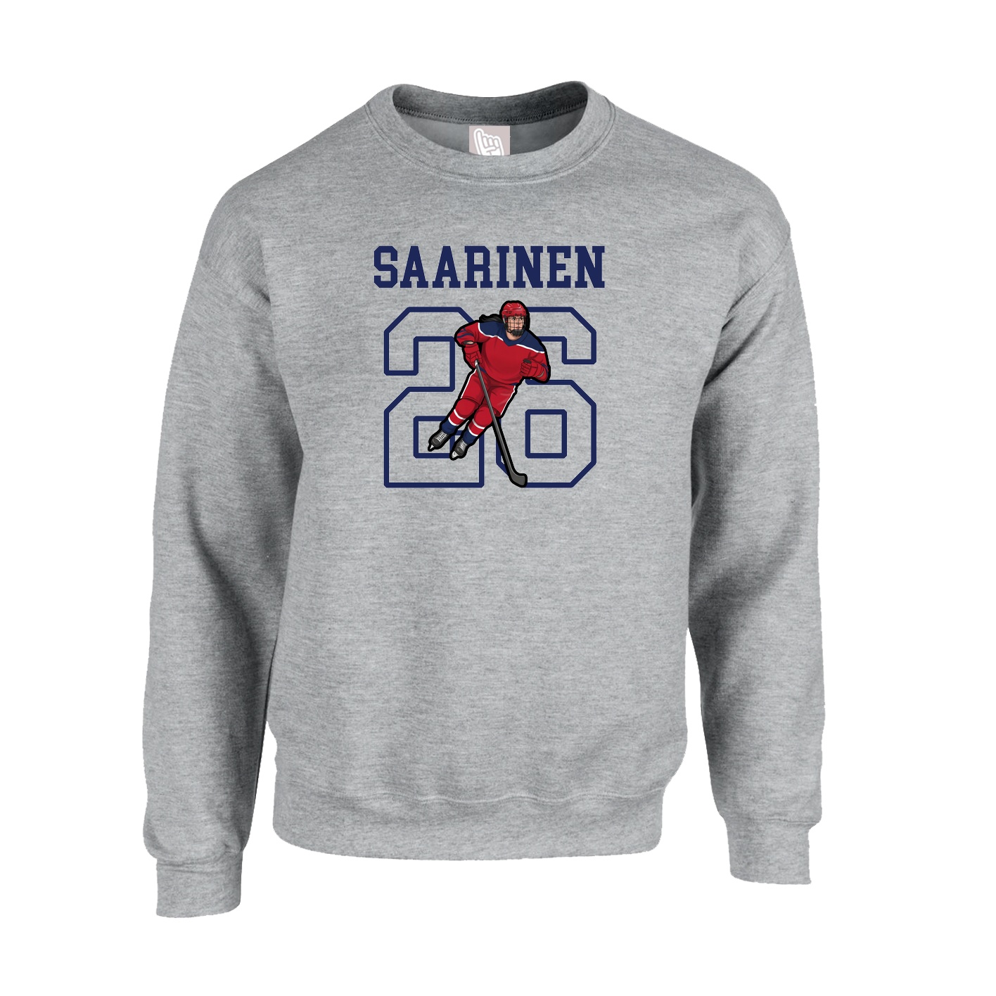 Fleece Crew — Shirsey in Grey