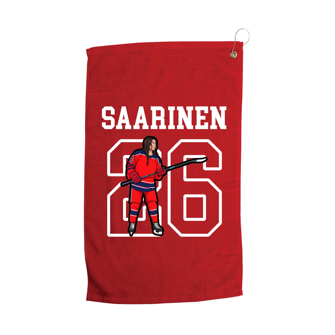 Golf Towel — Shirsey in Red