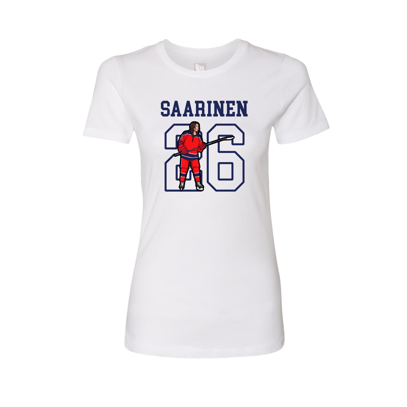 Fitted Women's Tee — Shirsey in White