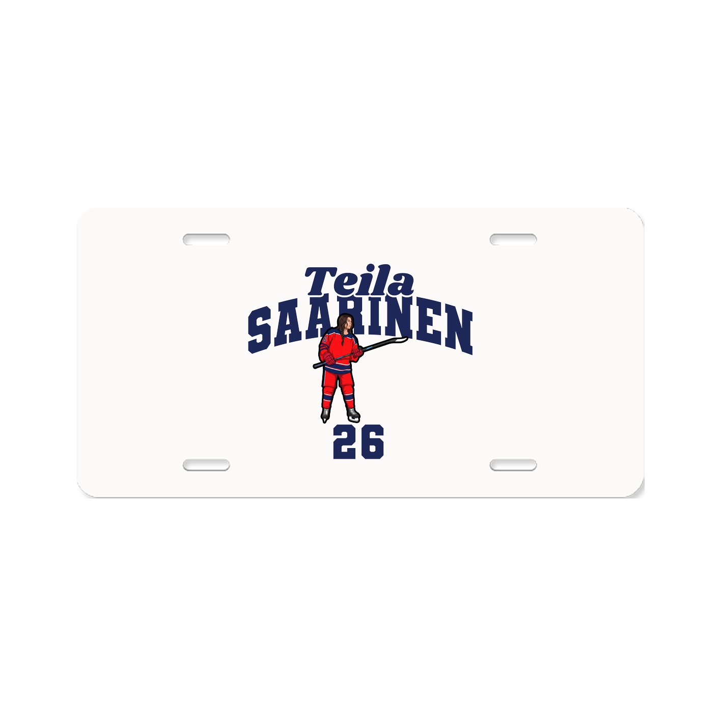 License Plate — Signature Arch in Classic