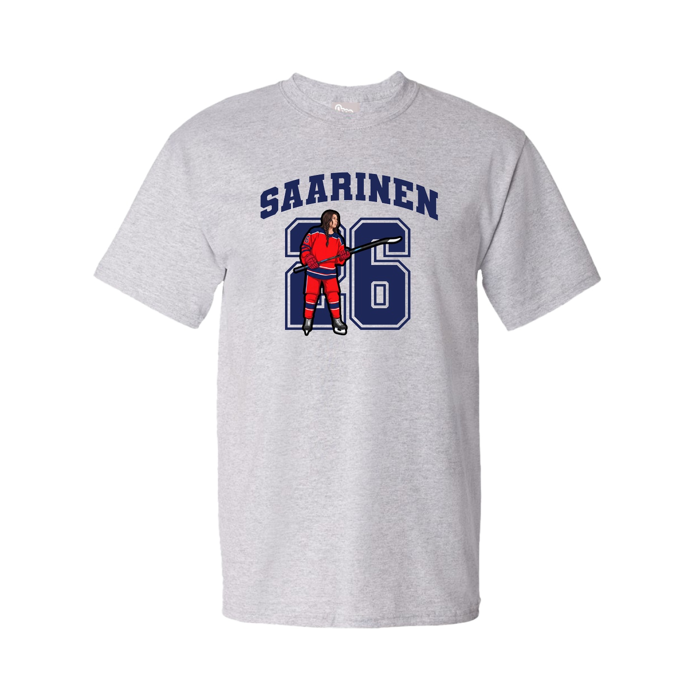Tee — Number in Grey