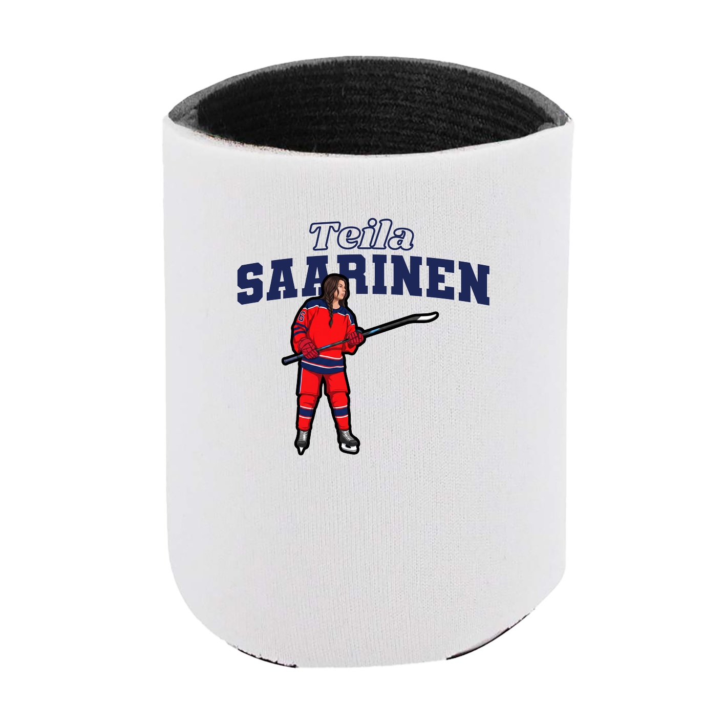 Can Holder — Name Arch in White