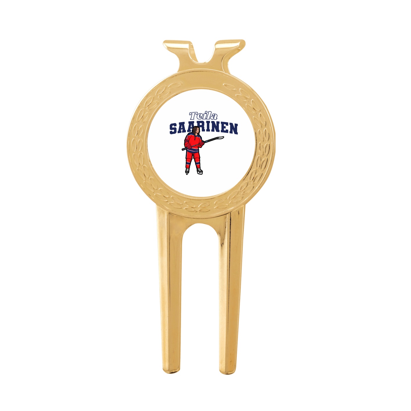 Divot Tool with Ball Marker — Name Arch in Classic