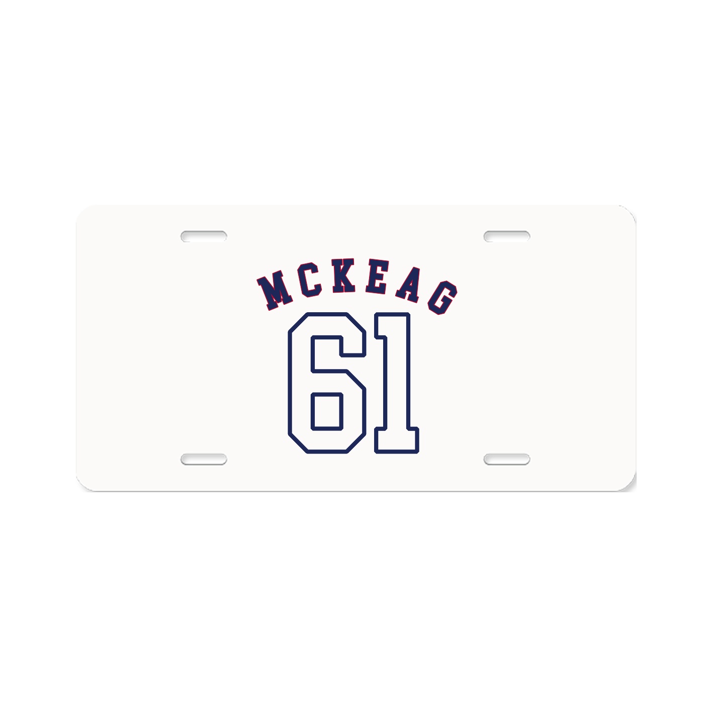 License Plate — Shirsey Arch in Classic
