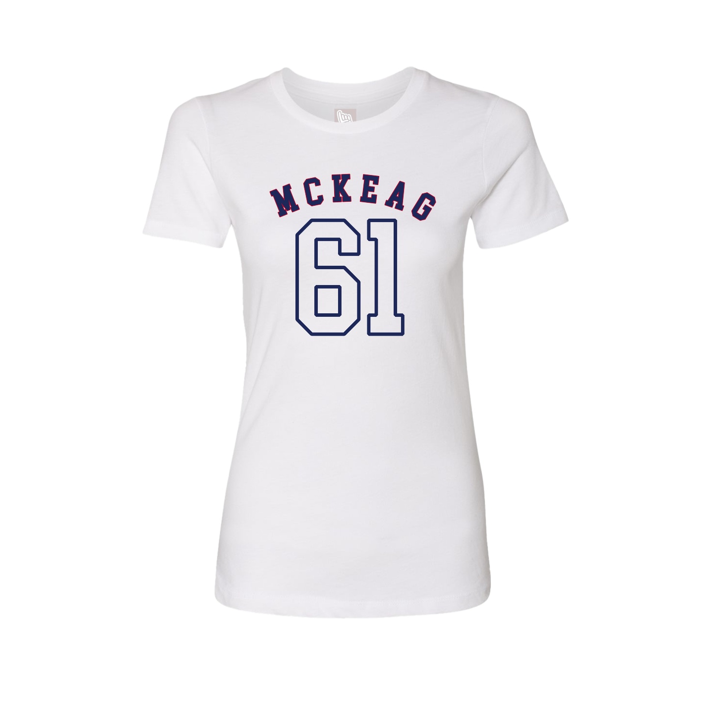 Womens Tee — Shirsey Arch in White