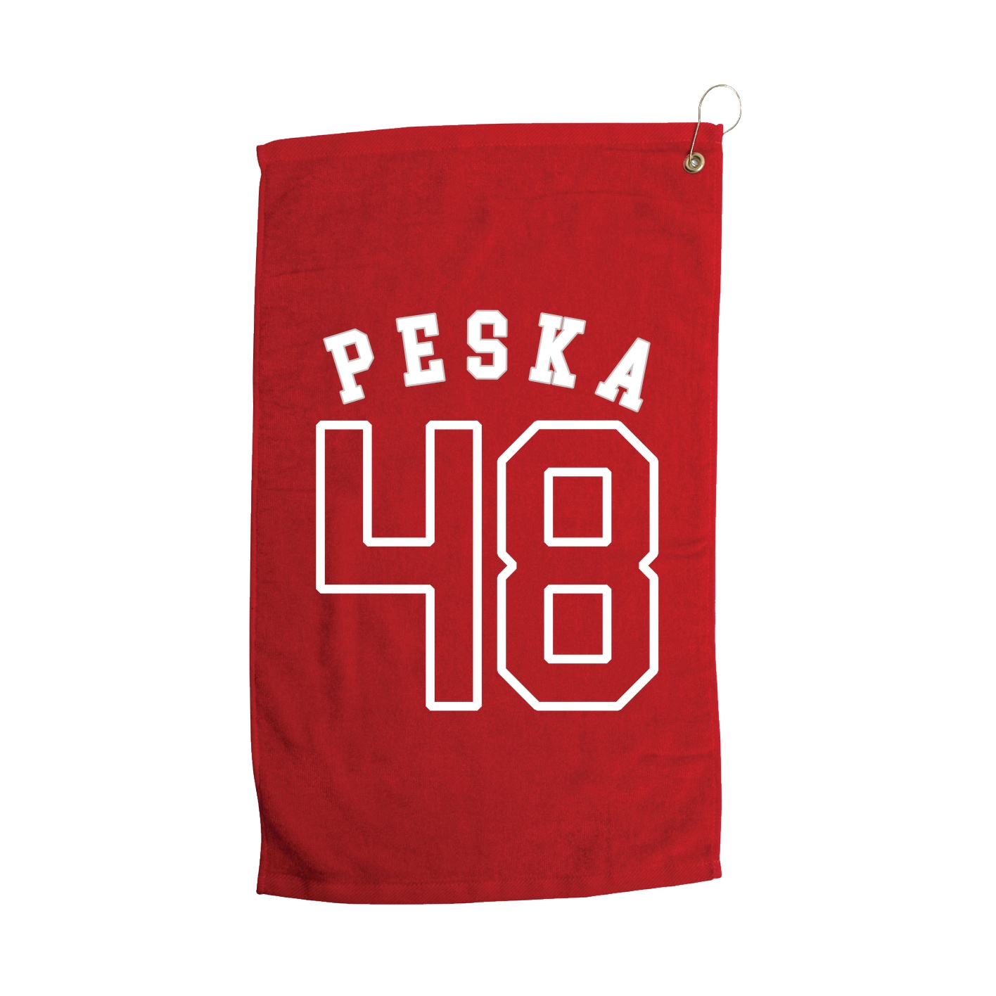Golf Towel — Shirsey Arch in Red