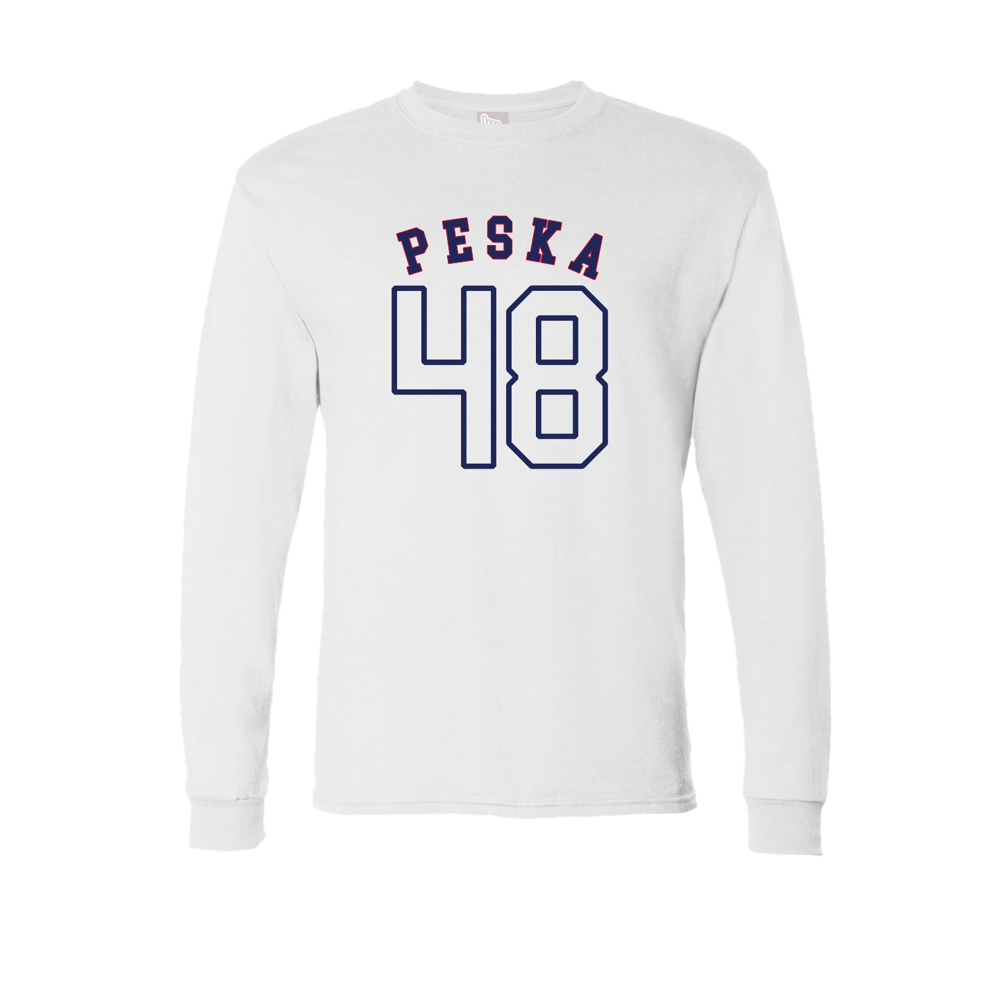 Long Sleeve Tee — Shirsey Arch in White