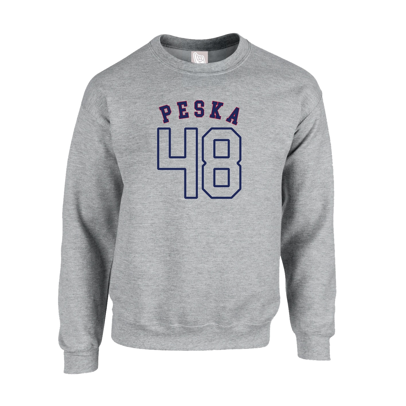 Fleece Crew — Shirsey Arch in Grey