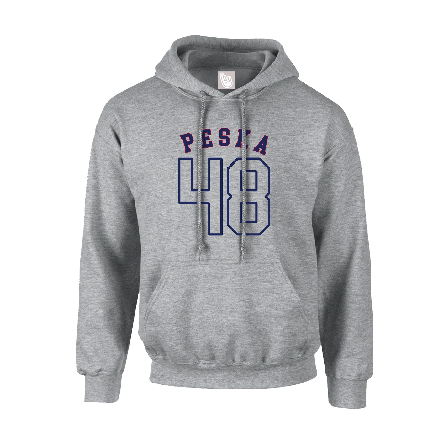 Youth Hoodie — Shirsey Arch in Grey