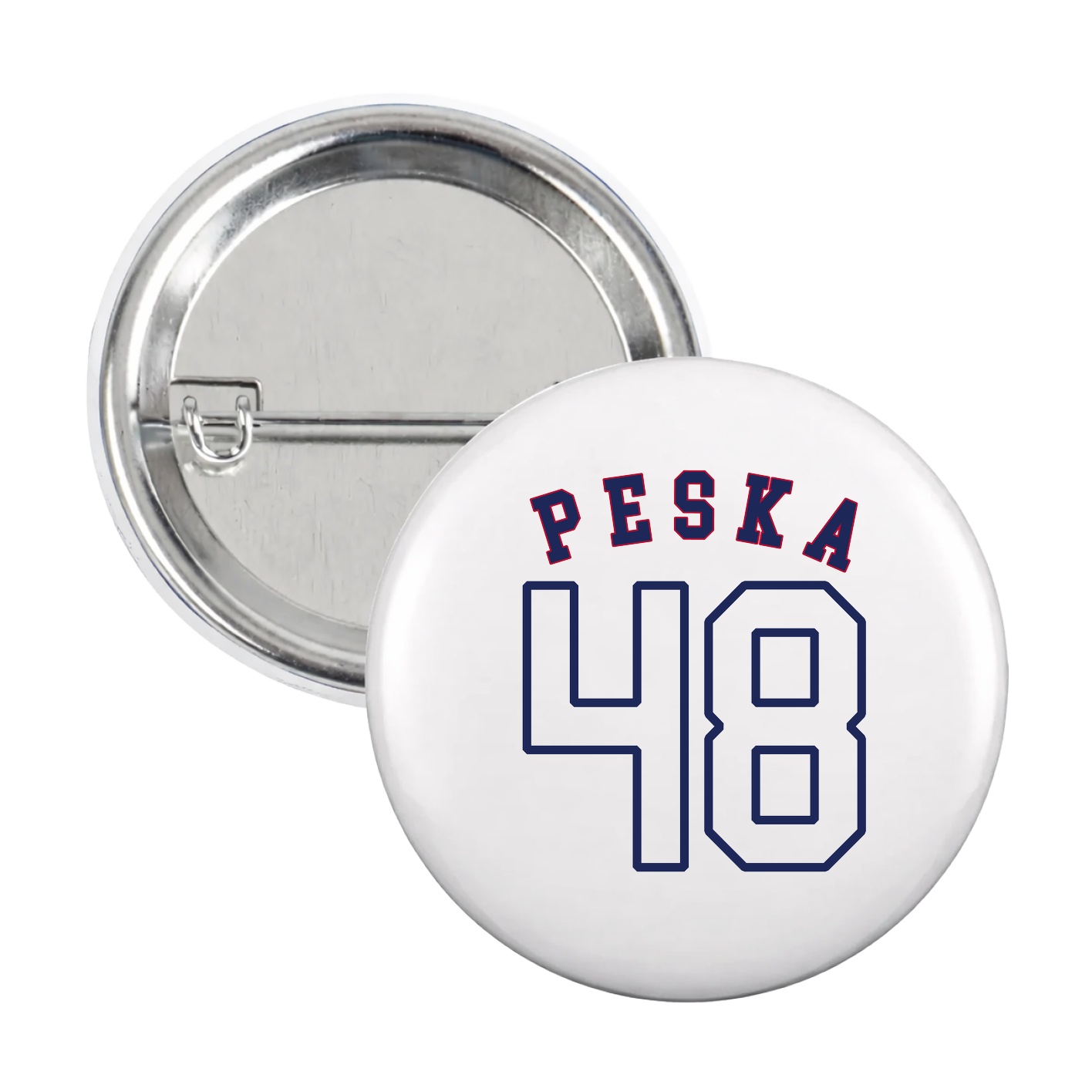 Game Day Button — Shirsey Arch in White