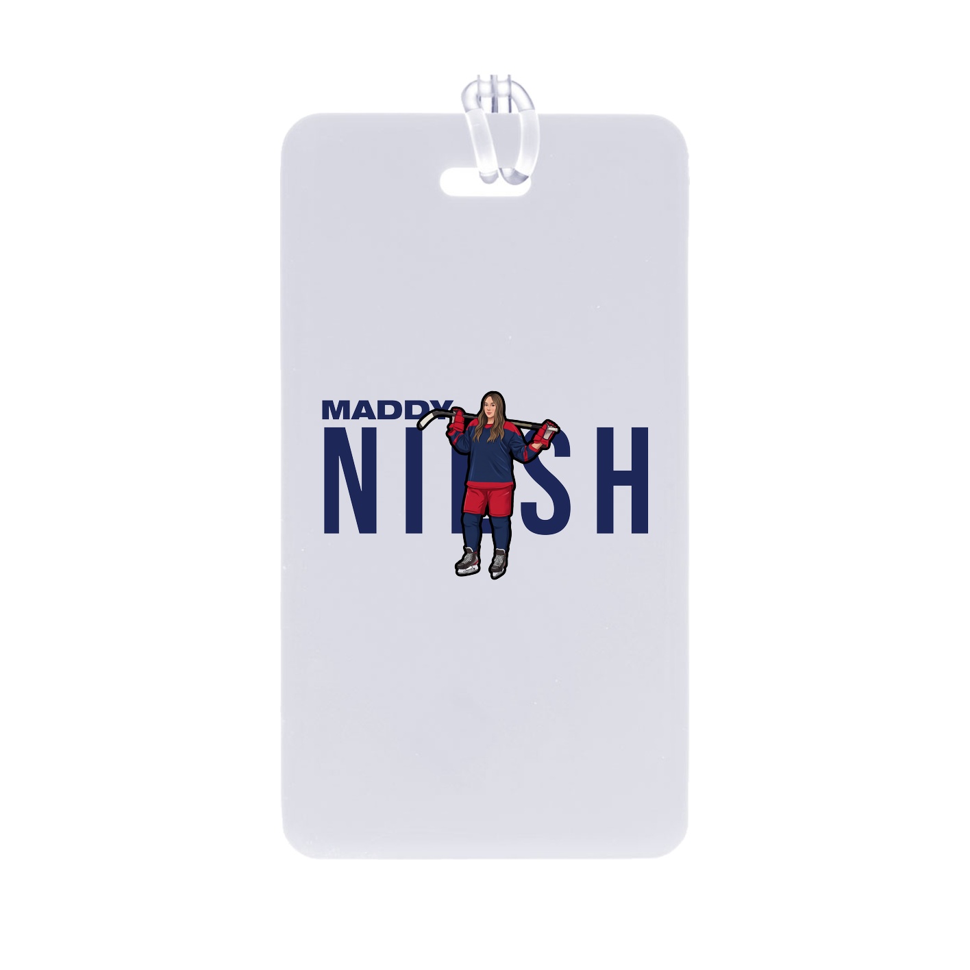 Bag Tag — Player Name in Classic