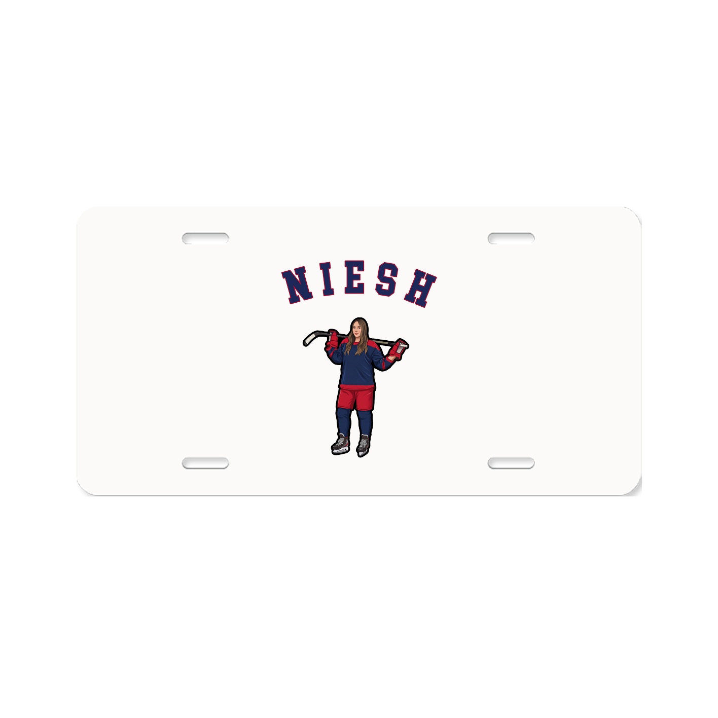 License Plate — Shirsey Arch in Classic