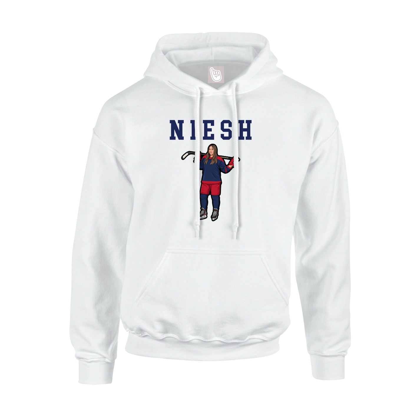 Youth Hoodie — Shirsey in White
