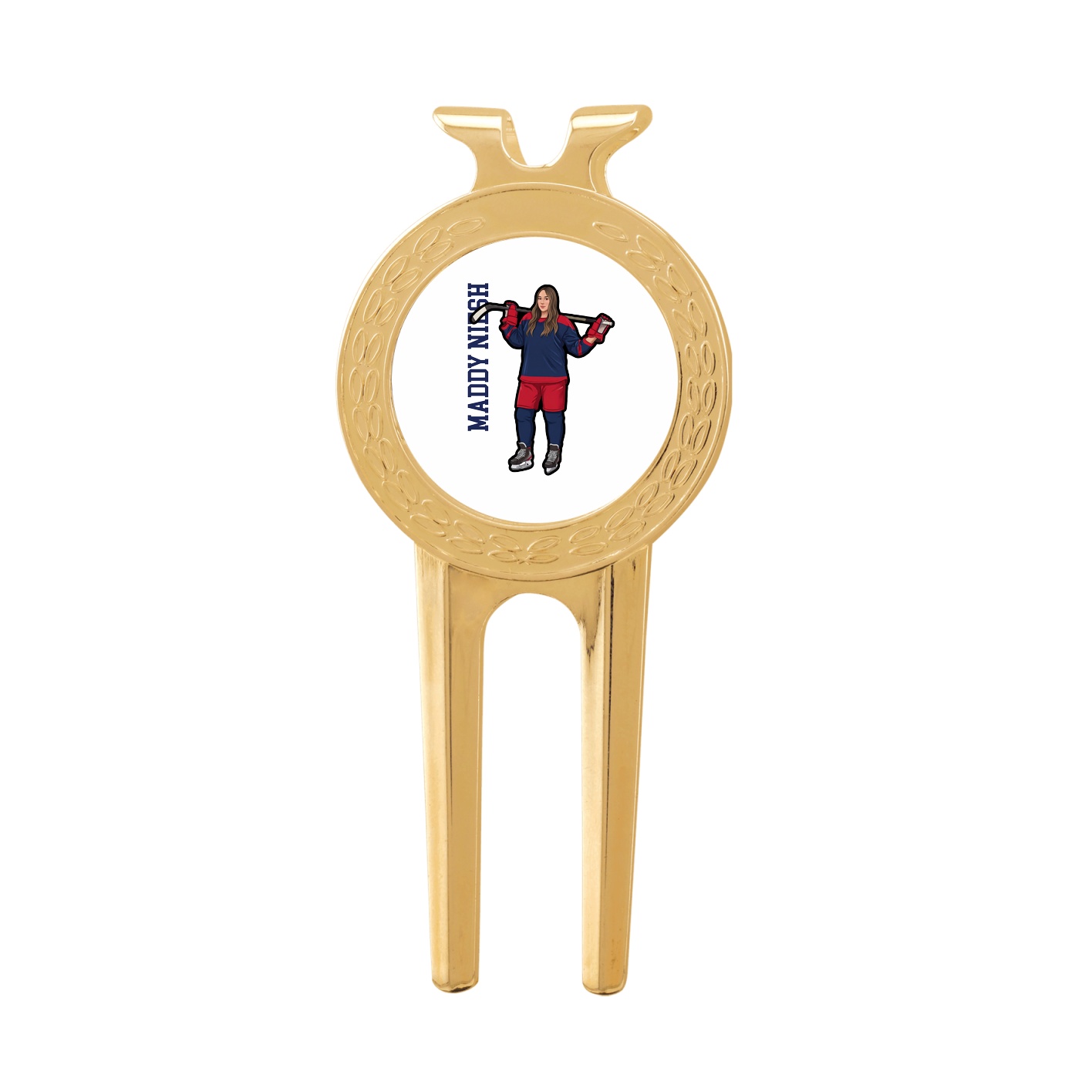 Divot Tool with Ball Marker — Name Vertical in Classic