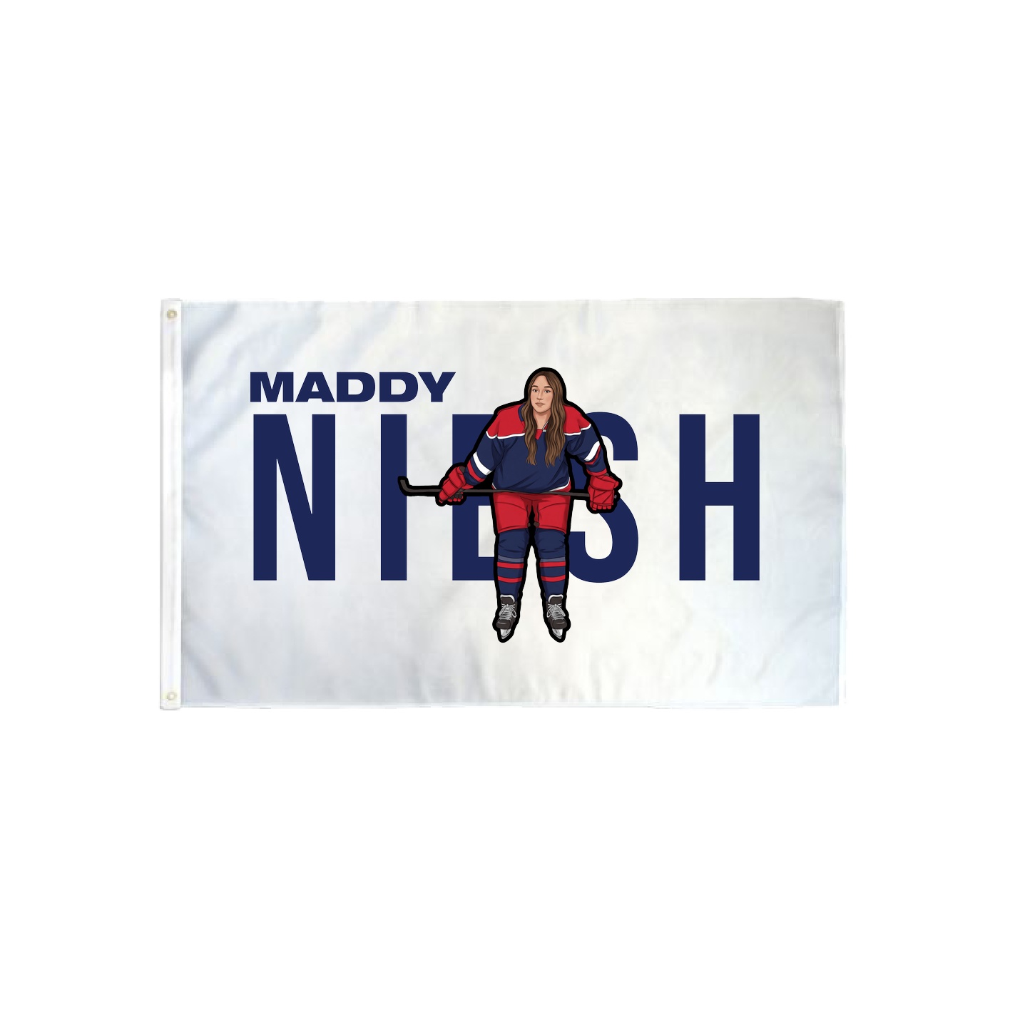 3x5 Flag — Player Name in Classic