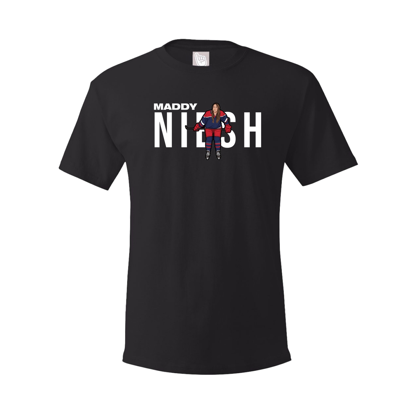 Tee — Player Name in Black