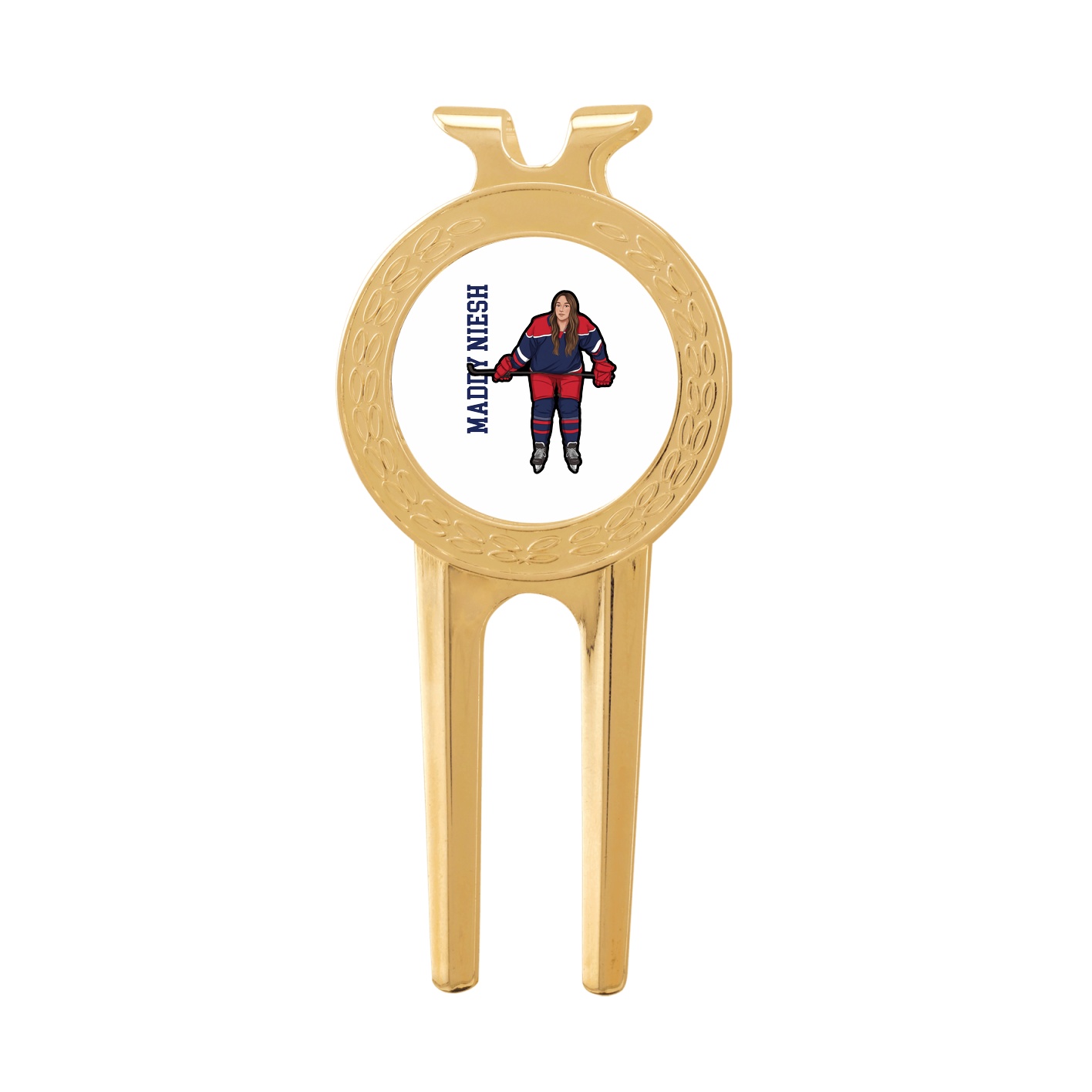 Divot Tool with Ball Marker — Name Vertical in Classic