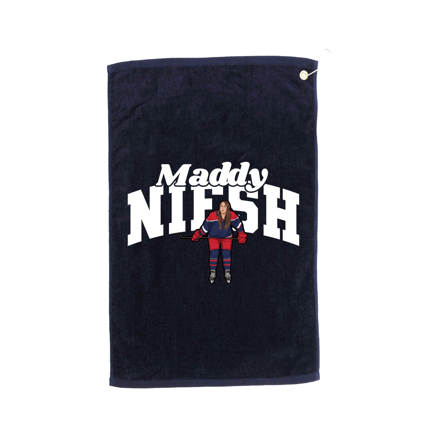 Golf Towel — Signature Arch in Navy