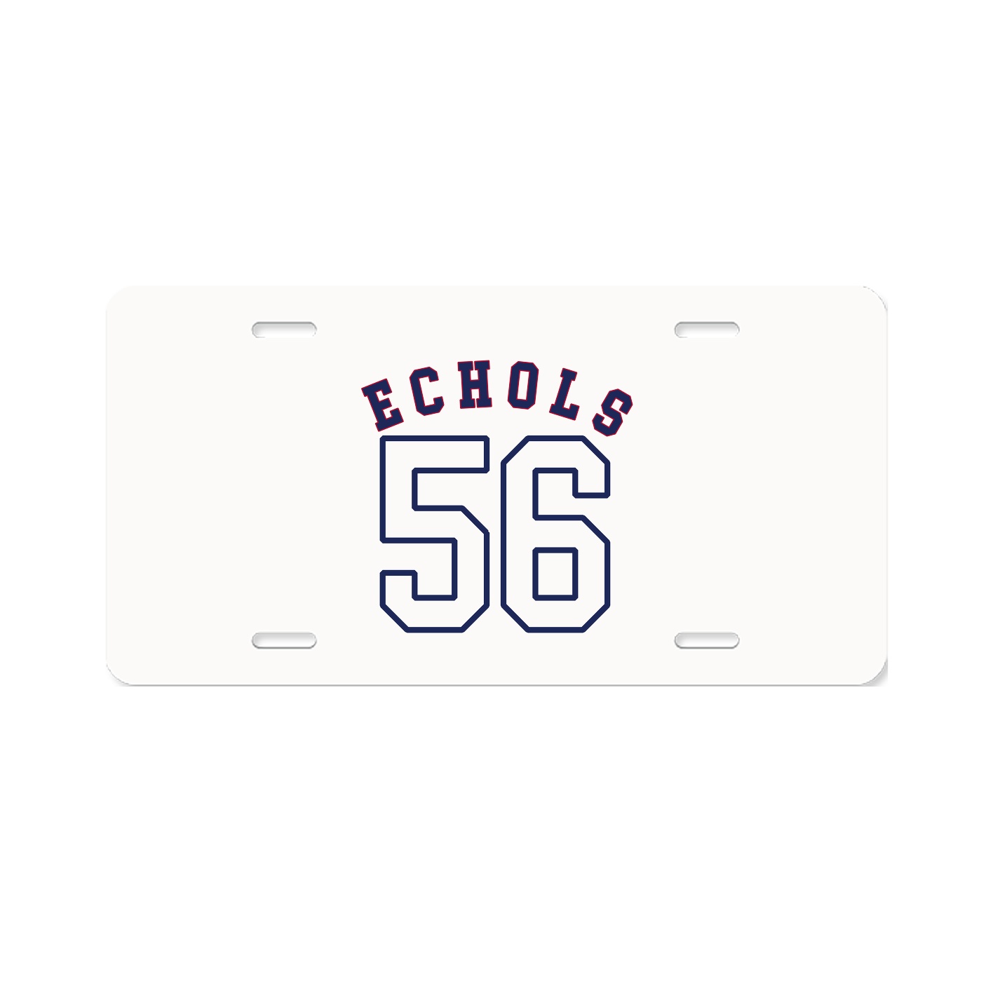 License Plate — Shirsey Arch in Classic