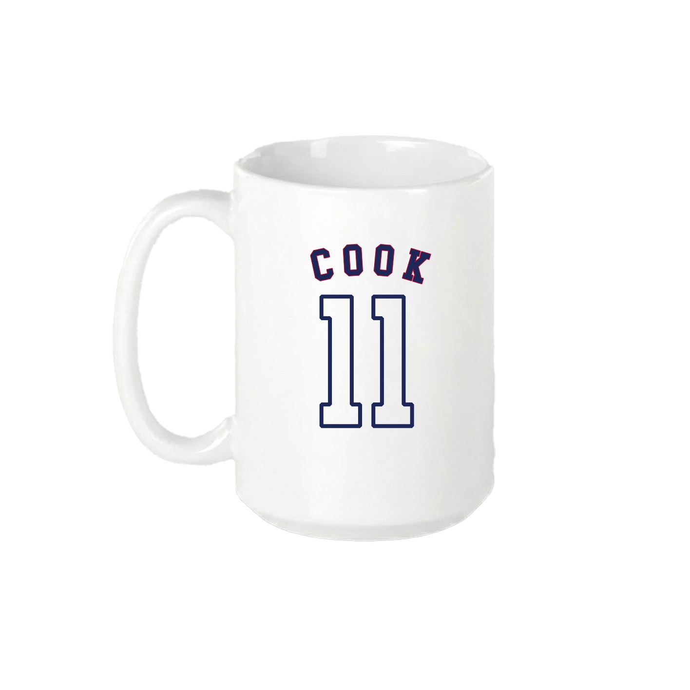 15oz Coffee Mug — Shirsey Arch in White