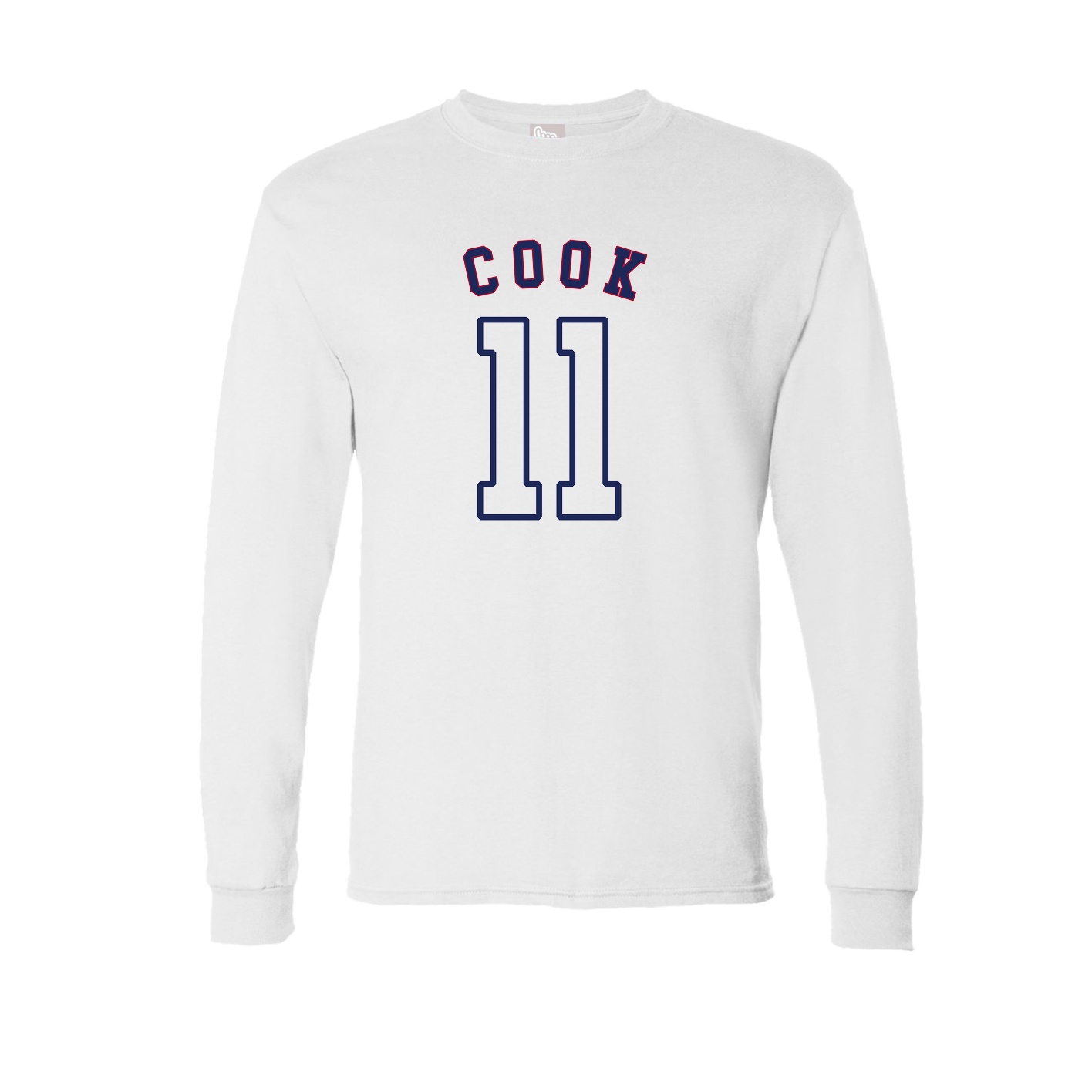Long Sleeve Tee — Shirsey Arch in White