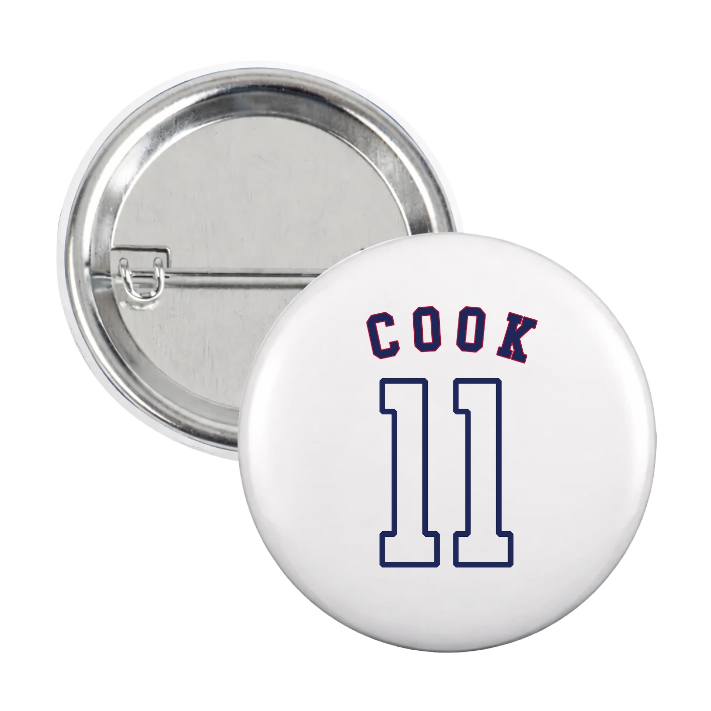 Game Day Button — Shirsey Arch in White