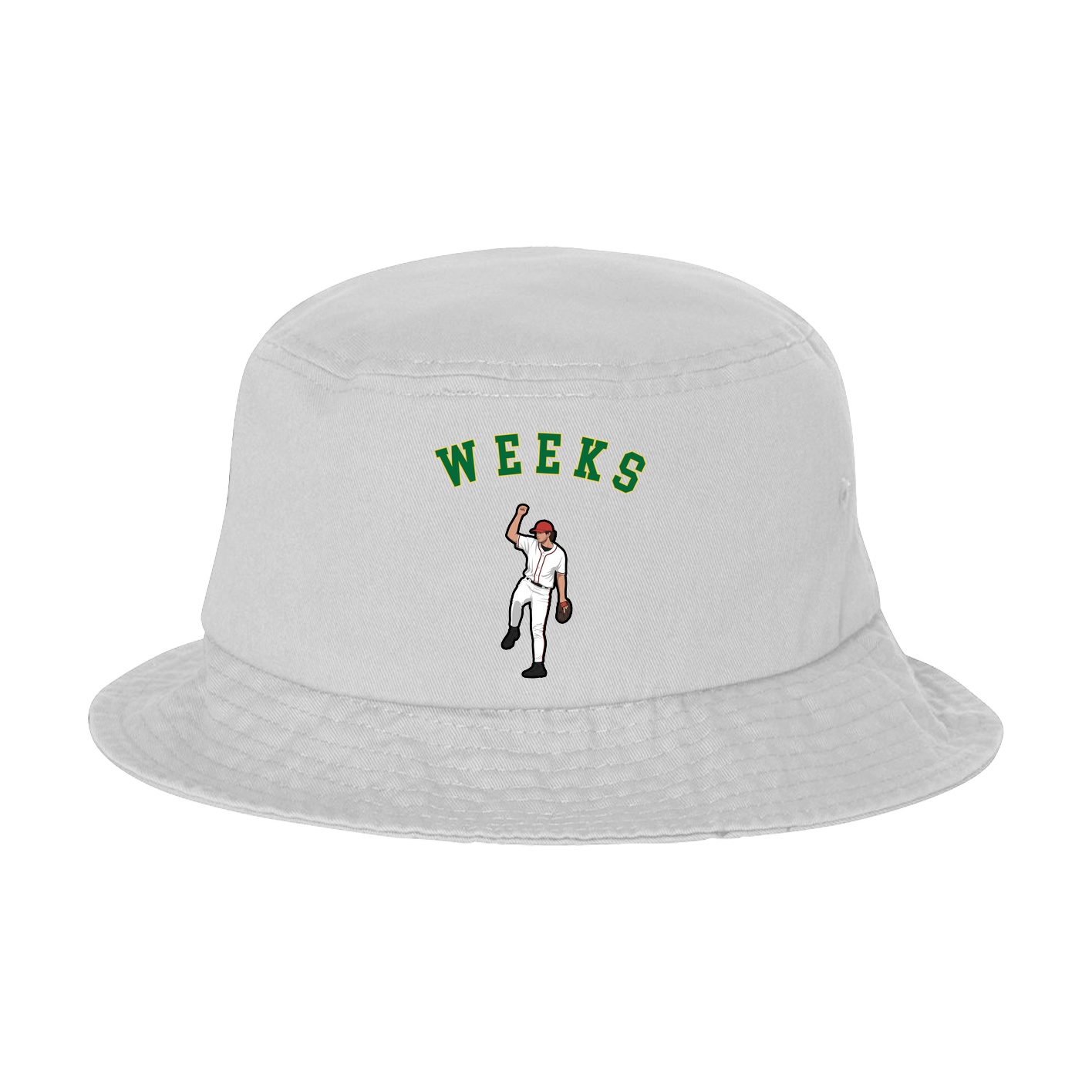 Bucket Cap — Shirsey Arch in White