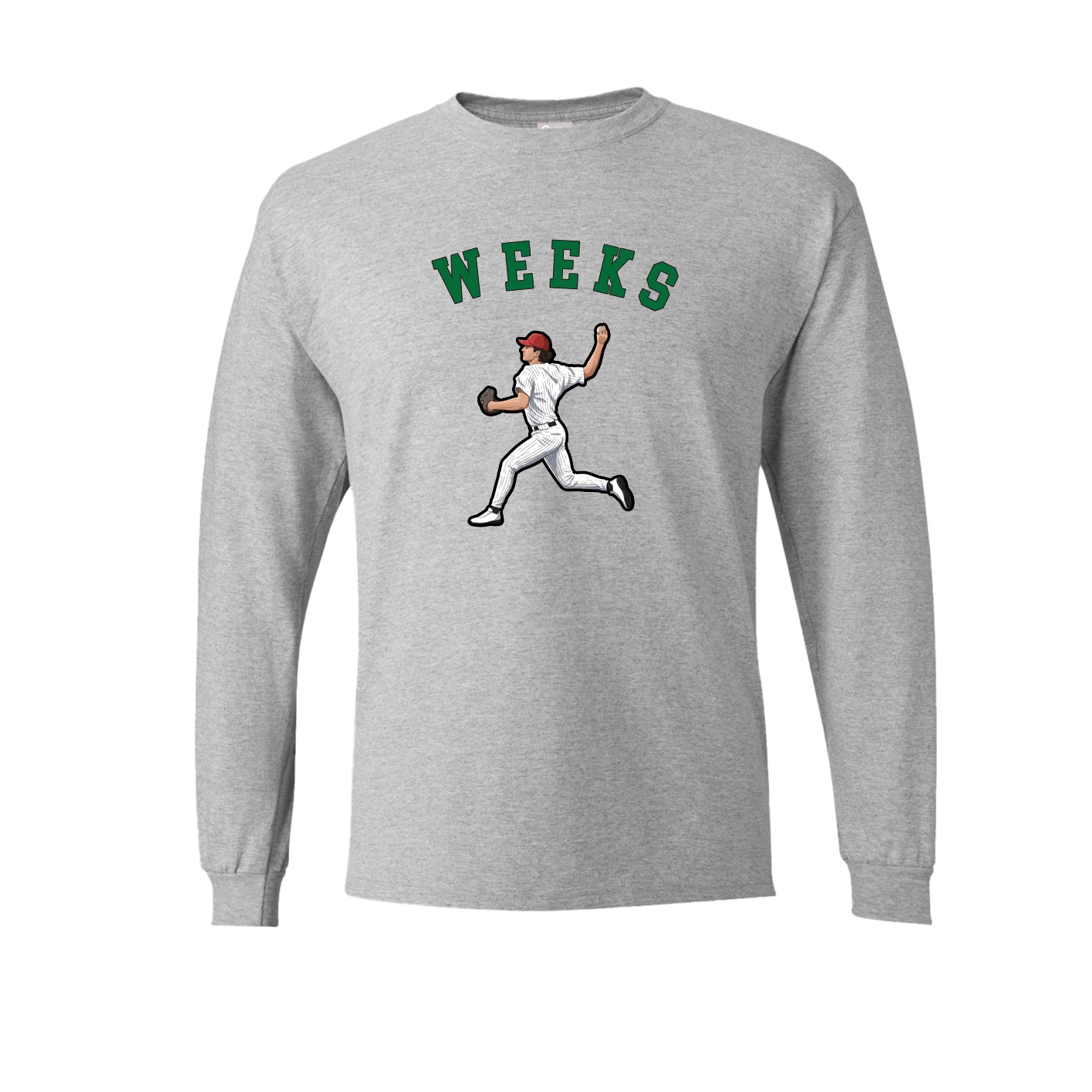 Long Sleeve Tee — Shirsey Arch in Grey