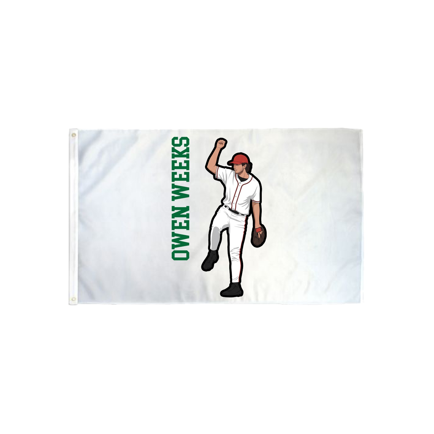 3x5 Flag — Name Vertical in Classic