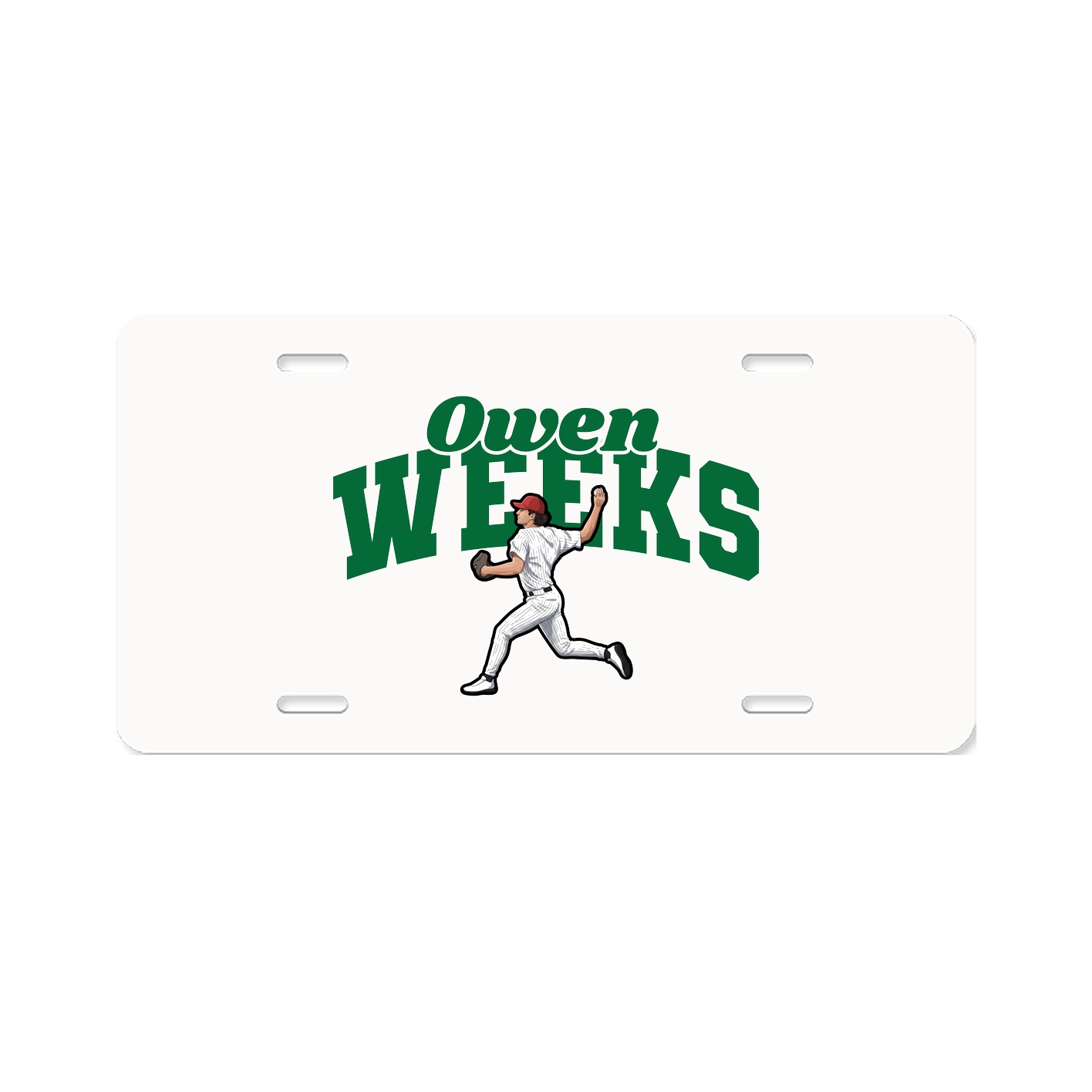 License Plate — Signature Arch in Classic