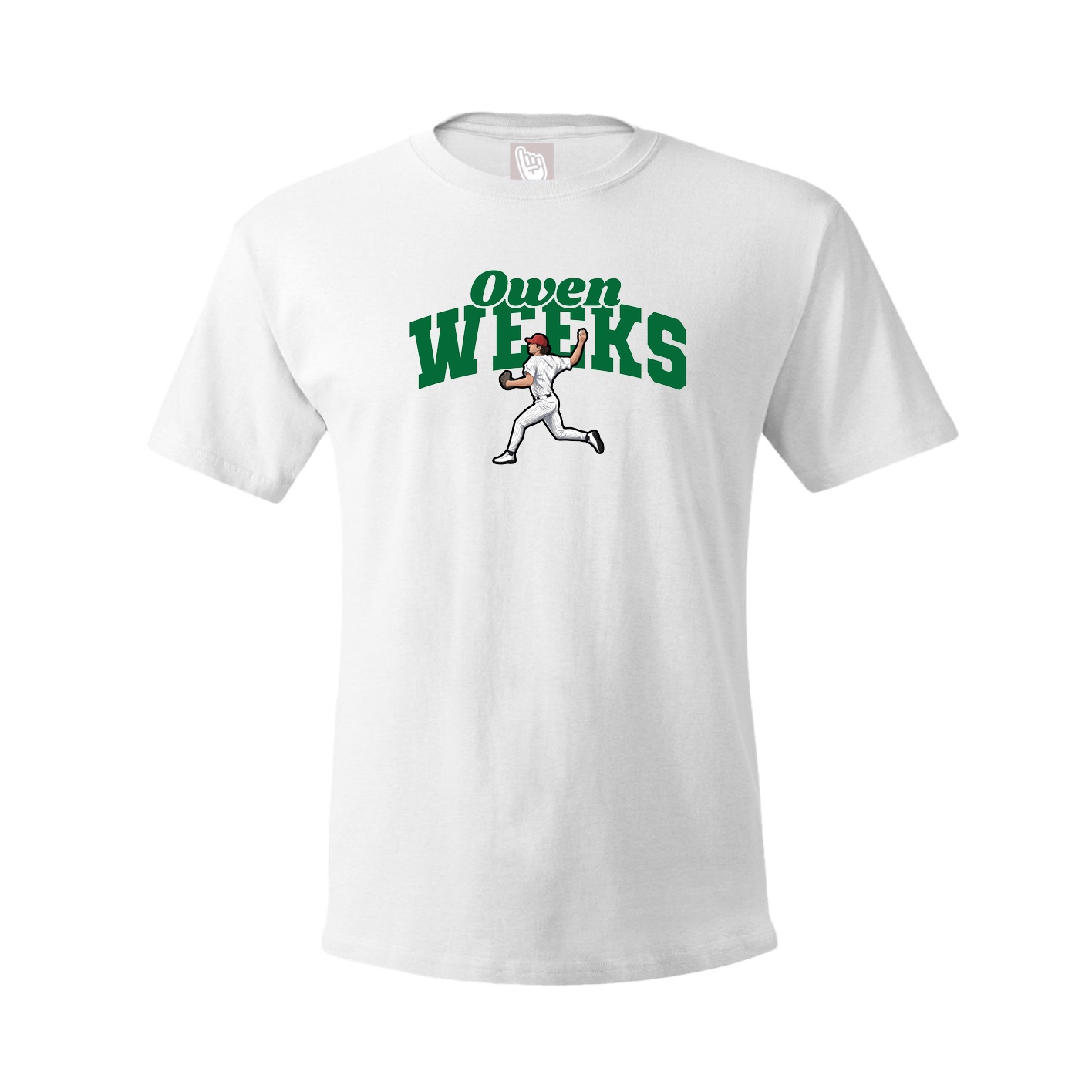 Tee — Signature Arch in White