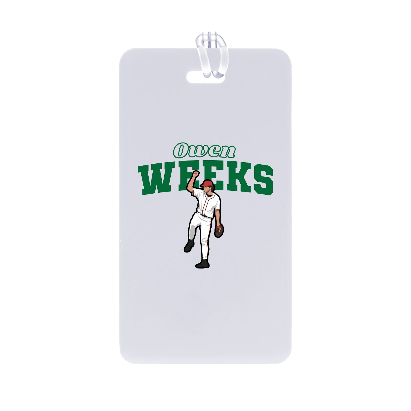 Bag Tag — Name Arch in Classic
