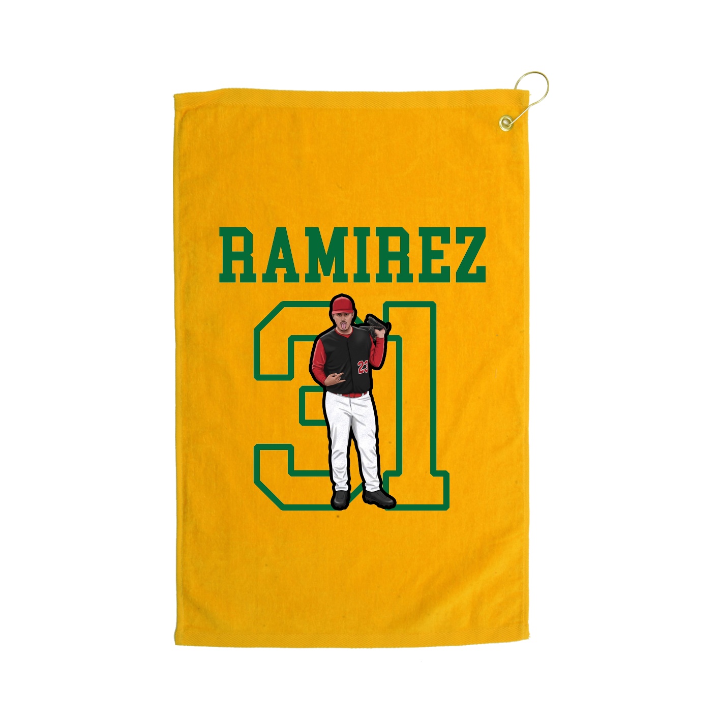 Golf Towel — Shirsey in Gold