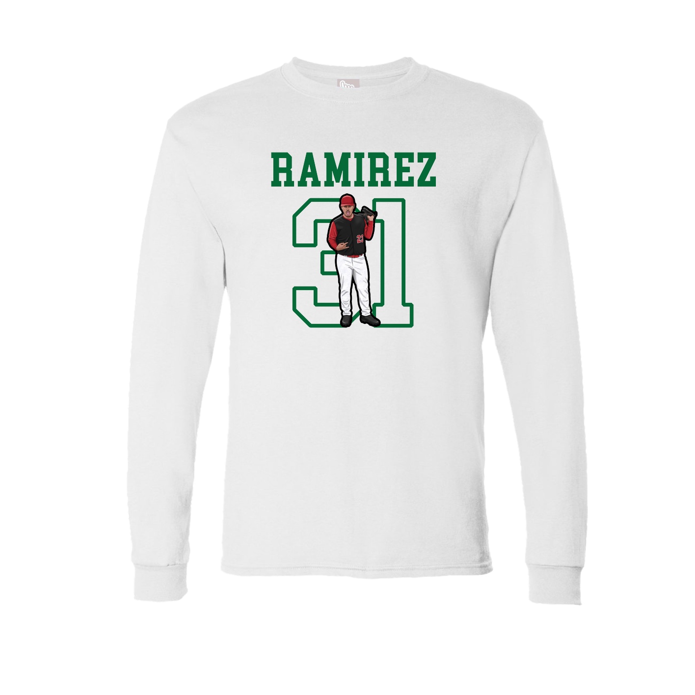 Long Sleeve Tee — Shirsey in White