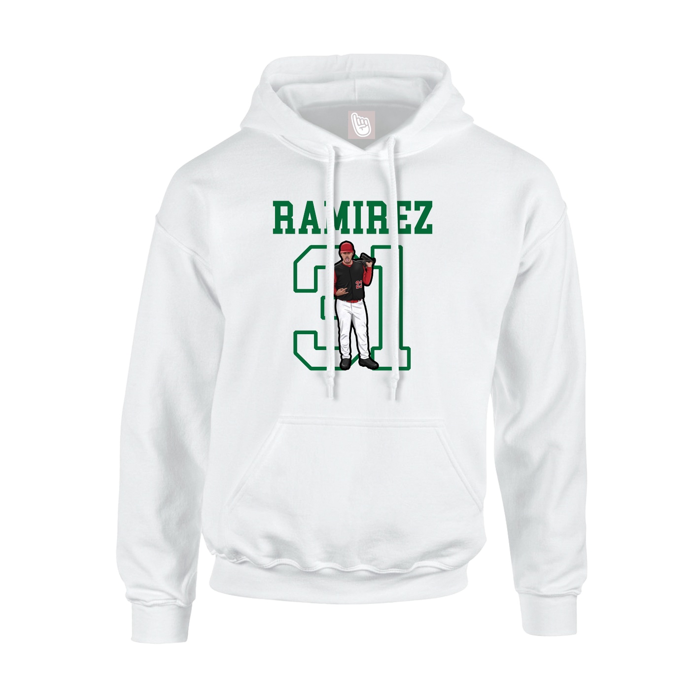 Youth Hoodie — Shirsey in White